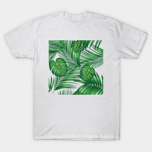 tropical leaf illustration T-Shirt